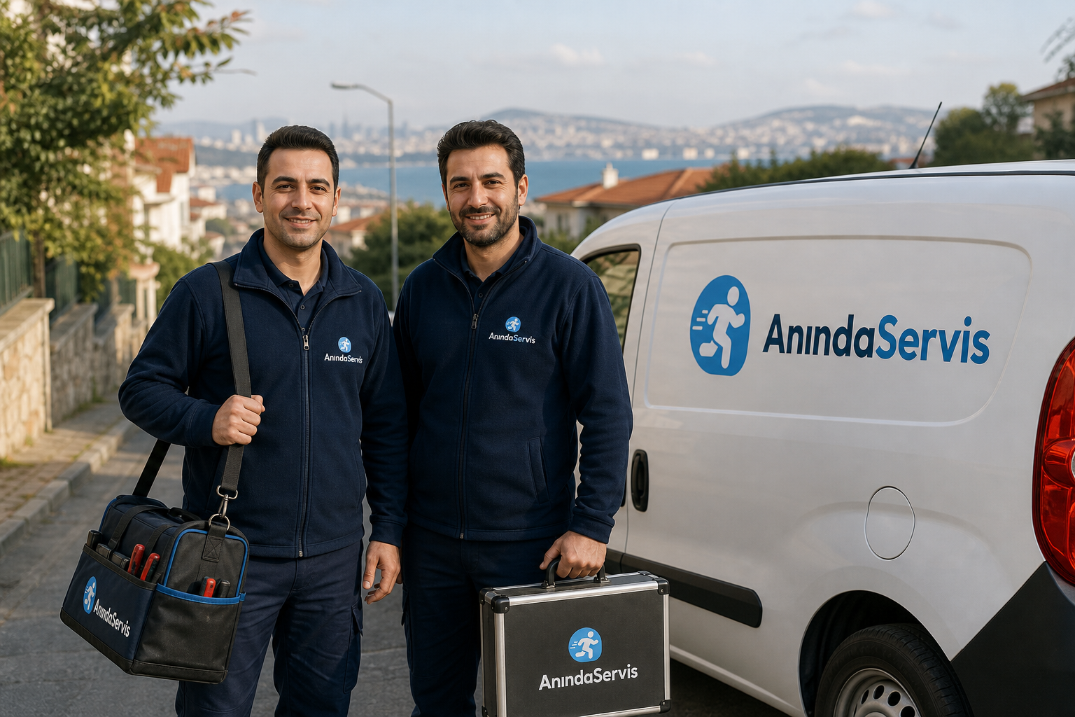 Anında Servis ekip ve servis aracı - Eskişehir Samsung Beyaz Eşya Servisi